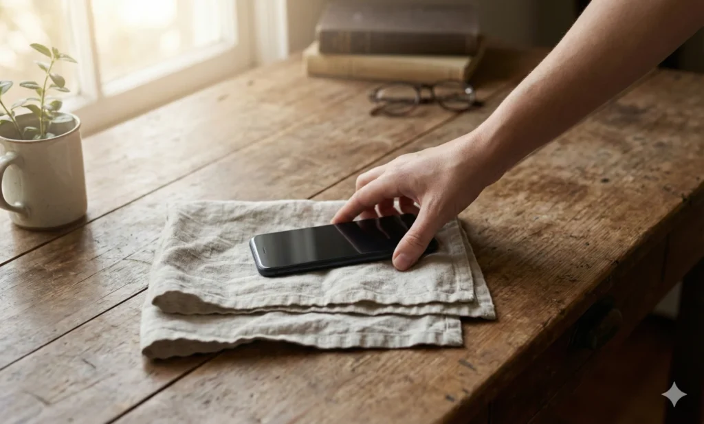 anxiety after putting phone away